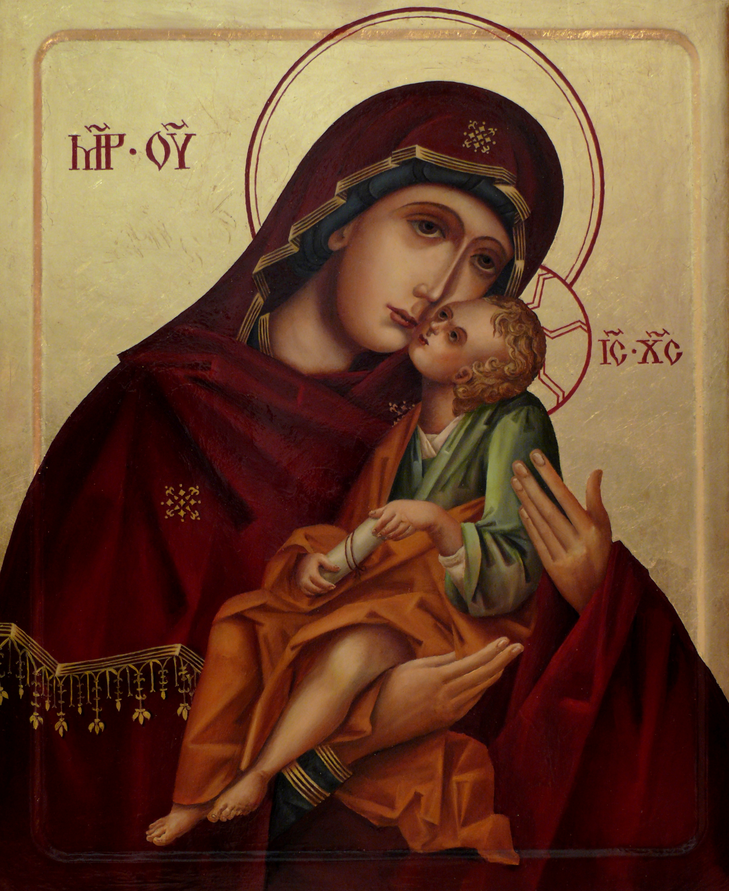 Икона Божией матери: «Умиление» Смоленская (1103).