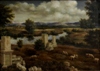 Пейзаж с овцами