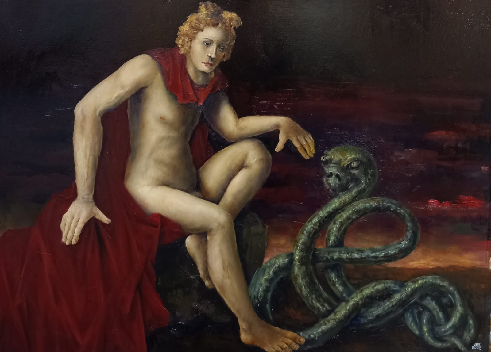 Диалог Апполона с Пифоном